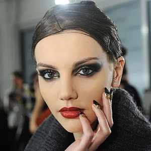 Backstage at The Blonds fall 2012 fashion show during Mercedes-Benz Fashion Week at Milk Studios on February 15, 2012 in New York City.