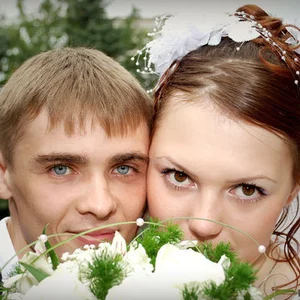 Свадебная фотосессия,  портрет