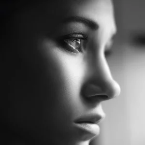 Self, Selfportrait, Kerrymoore, Bw, чёрно белое