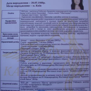 обо мне))) паспорт по окончанию КАПИ....