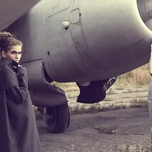 самолеты...сьемка диз одежды