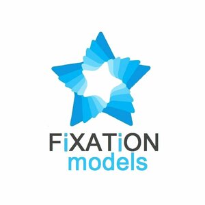 Логотип Модельное агентство и школа FIXATION MODELS