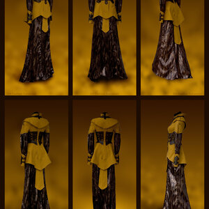 Коллекция "Корсетика". Платье 1 ("Золотая осень"). Дизайн и изготовление - Андрей Канунов.