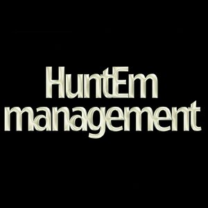 Логотип HuntEm management
