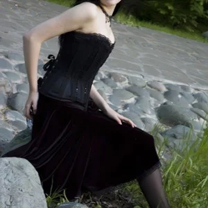 Fashion, корсет, готика