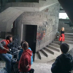 Клип "Коктебель", реж. А.Неволин, 2009 г., на площадке.