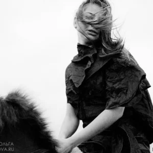 портрет,  лошадь,  животные,  природа,  платье,  Fashion