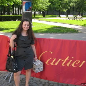 Мои работы на открытии Cartier в Спб
