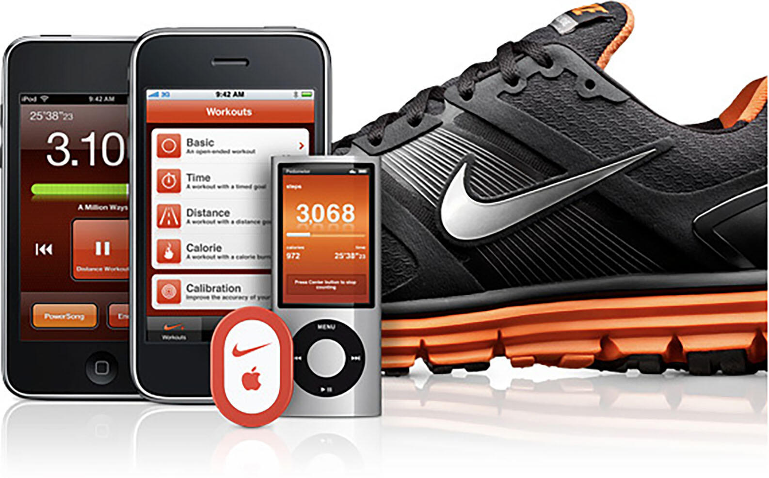 Найк ком. Nike IPOD Sport Kit. Nike + IPOD. Nike + IPOD кроссовки. Nike с датчиком.