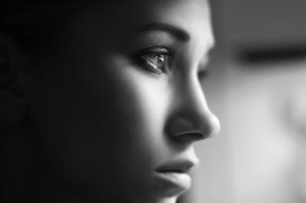 Self, Selfportrait, Kerrymoore, Bw, чёрно белое