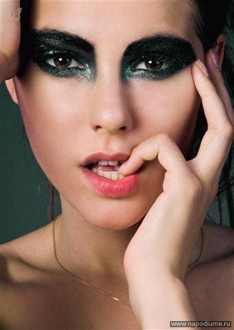 Rock,  Creative Makeup,  рок,  креативный макияж