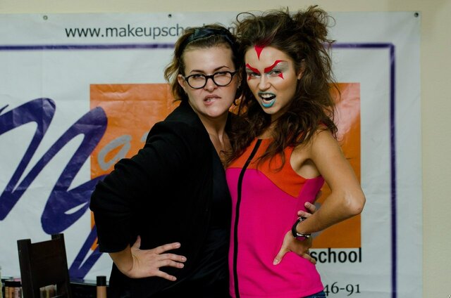 ксения никитина Icon Face авторская школа макияжа наталии найда Make Up креатив Creative