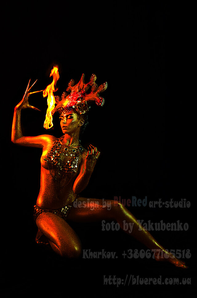 Фото Натали bodyart-Master Рыжая