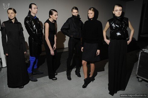 Kanevski fw 2011/12 backstage
