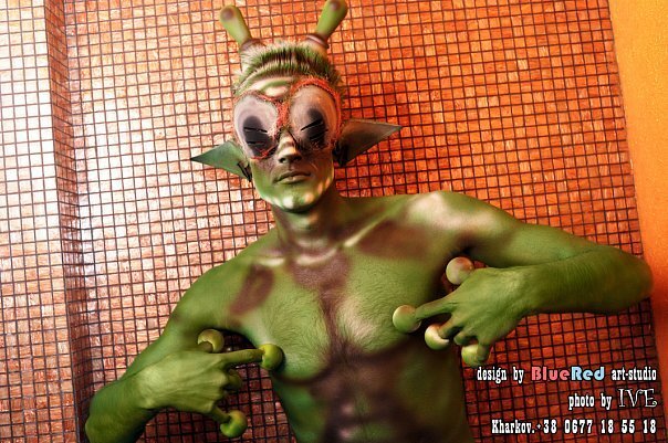 Фото Натали bodyart-Master Рыжая