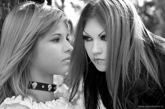 портрет,  Gothic,  Alternative Model