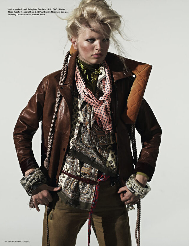 Daphne Groeneveld by Richard Bush for i-D Spring 2012