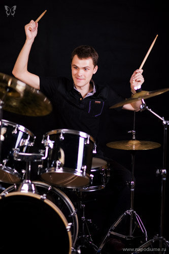 stylish drummer 