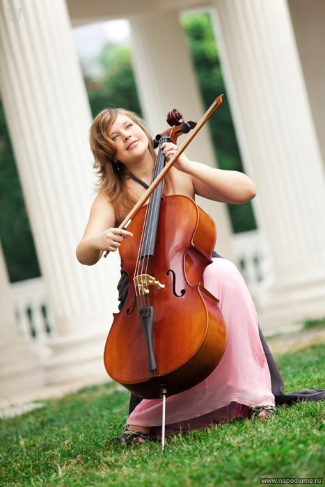 Musician,  Chello,  Woman