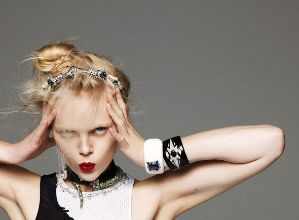 Anne Sophie Monrad by Nagi Sakai for Please Magazine S/S 2012