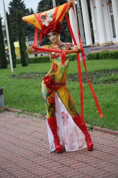 Фото Натали bodyart-Master Рыжая