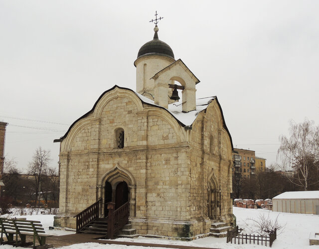 храм, церковь, москва, город, архитектура, улица трифоновская