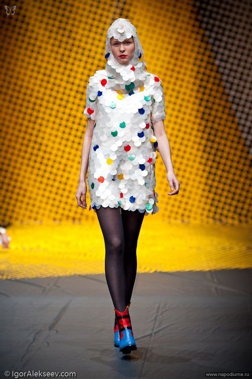 показ французского дизайнера Жан-Шарль де Кастельбажака Jean-Charles de Castelbajac  JC/DC фотограф Игорь Алексеев www.IgorAlekseev.com