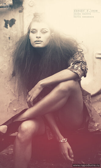  photographer - Sergey P. Iron make-up/hair/style - Sasha Radova model - Katya Barabash