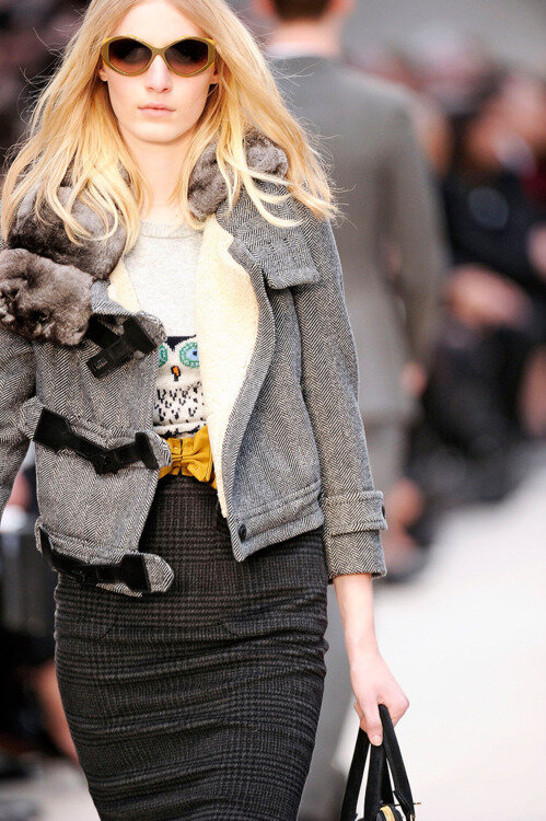 Burberry Prorsum Fall 2012 details
