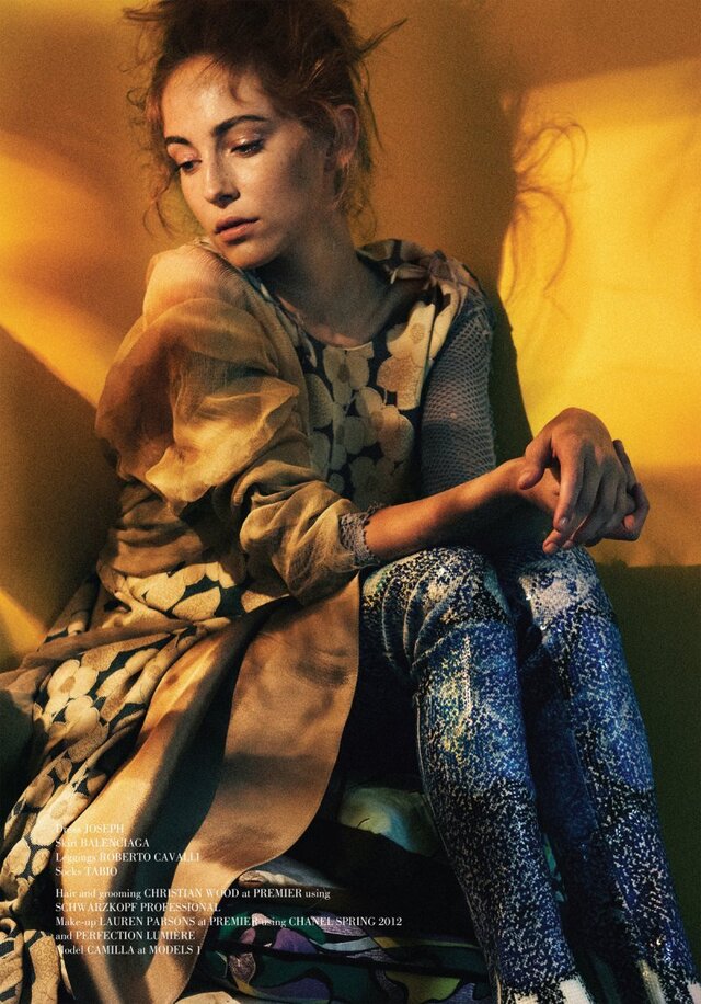 Camilla by Toby Knott for Glass Magazine.