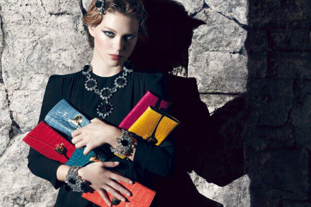 Lea Seydoux by Steven Meisel Prada Resort 2012