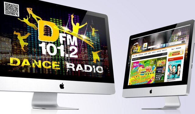 New style DFM 101.2 (Advertising & web-site)