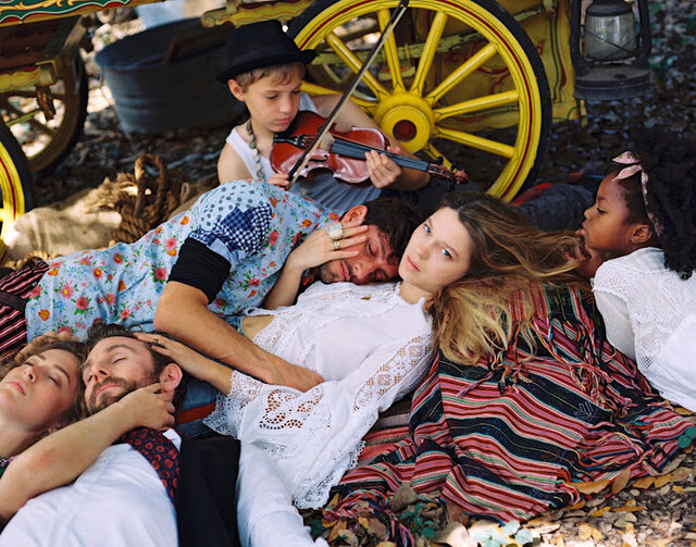 Summer of Love by Bruce Weber for American Vogue April 2012