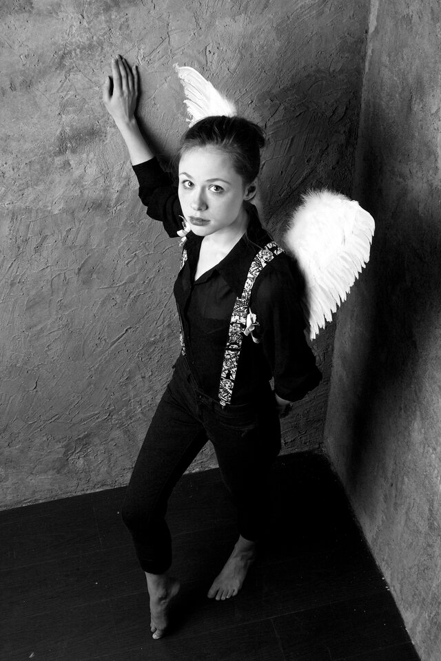 портрет, ангел