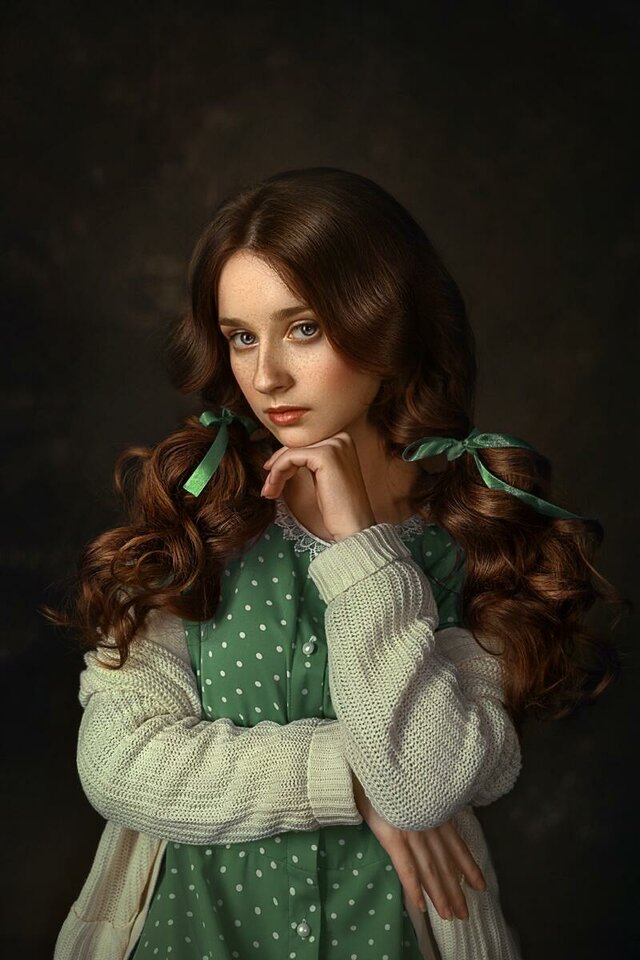 Художественная ретушь  в стилистике Slowinski, фото Дарьи Никифоровой.