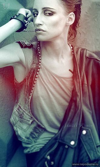 photographer - Sergey P. Iron make-up - Julia Petrova model - Annet Molotova