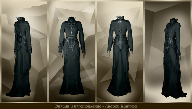 "Призраки Ночи". Платье 5. Дизайн и изготовление - Андрей Канунов.