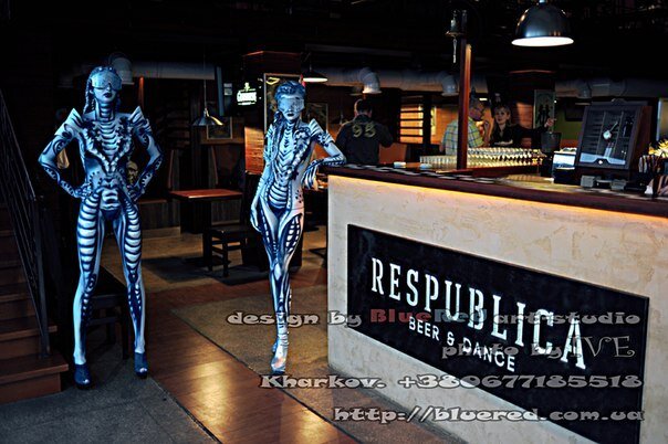 Фото Натали bodyart-Master Рыжая