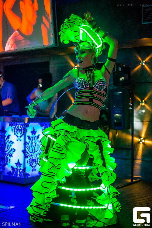 LED Show "BioKukly" - LED, Freak, topless , Pj