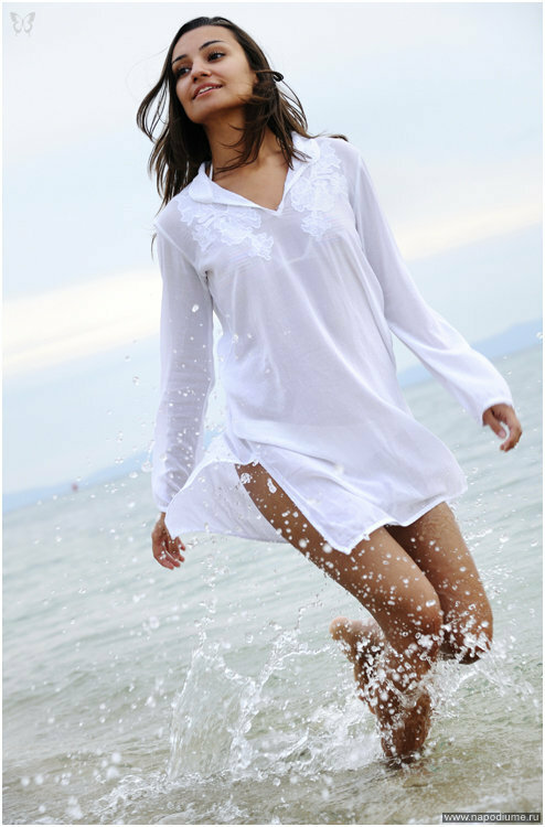 Splashes,  Water,  Model,  Running,  Beach