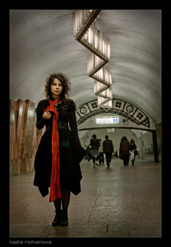 марта кетро, метро, портрет, девушка, история