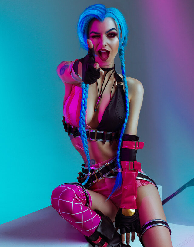 Jinx from League of Legends game