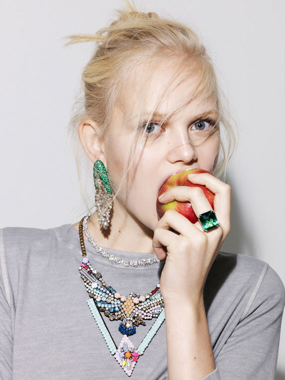 Anne Sophie Monrad by Nagi Sakai for Please Magazine S/S 2012