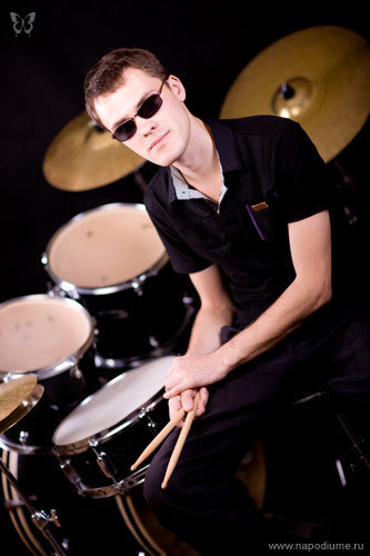 stylish drummer 