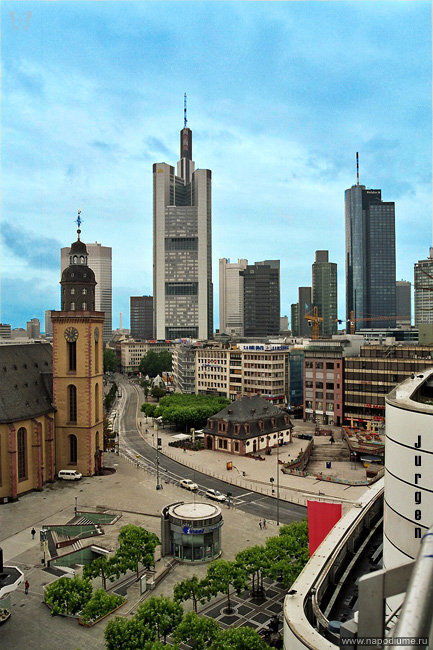 Панорама города. Сити.