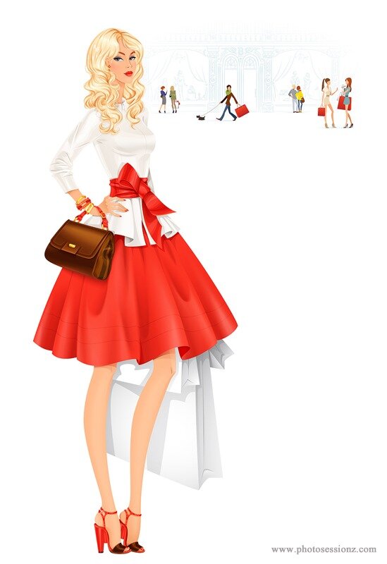 Girl in fashion by Светлана "Lanitta" Макарова