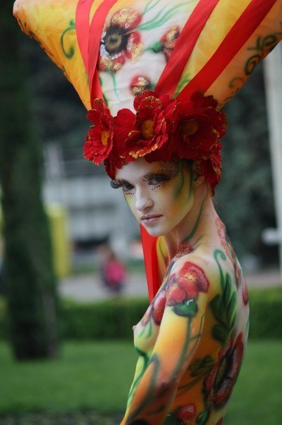 Фото Натали bodyart-Master Рыжая