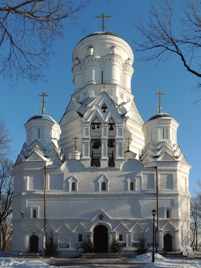 храм, церковь, москва, город, архитектура, поспект андропова