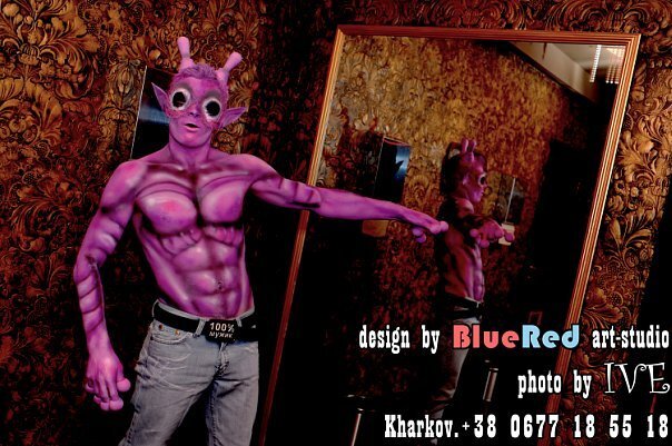 Фото Натали bodyart-Master Рыжая
