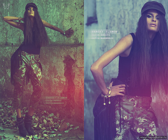 photographer - Sergey P. Iron make-up/hair/style - Sasha Radova model - Katya Barabash